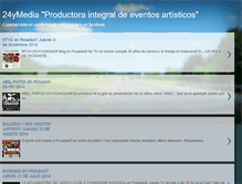 Tablet Screenshot of 24ymedia.blogspot.com