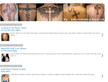 Tablet Screenshot of newcrosstattoodesign.blogspot.com