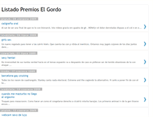 Tablet Screenshot of listado-premios-el-gordo.blogspot.com