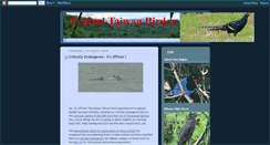 Desktop Screenshot of centraltaiwanbirder.blogspot.com