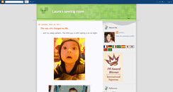 Desktop Screenshot of laurasewingroom.blogspot.com