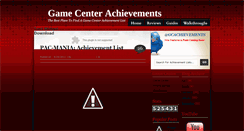 Desktop Screenshot of gamecenterachievementlists.blogspot.com