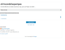 Tablet Screenshot of elrincondelaspampas.blogspot.com