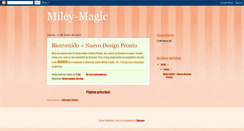 Desktop Screenshot of miley-magic.blogspot.com