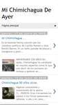 Mobile Screenshot of michimichaguadeayer.blogspot.com