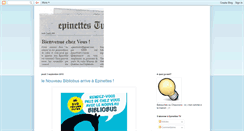 Desktop Screenshot of epinettesweb.blogspot.com