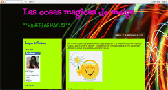 Desktop Screenshot of lascosasmagicasdemeiga.blogspot.com