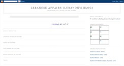 Desktop Screenshot of lebaffairs.blogspot.com