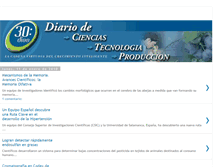 Tablet Screenshot of diariodeciencias.blogspot.com