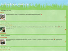 Tablet Screenshot of die-ueber-lebens-kuenstlerin.blogspot.com
