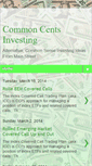 Mobile Screenshot of ccentsinvesting.blogspot.com