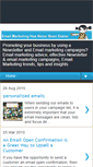 Mobile Screenshot of emailmarketing-journal.blogspot.com