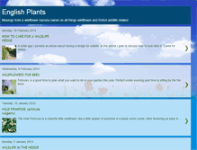 Tablet Screenshot of englishplants.blogspot.com