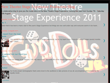 Tablet Screenshot of newtheatrestageexperience.blogspot.com