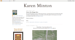 Desktop Screenshot of karenminton.blogspot.com