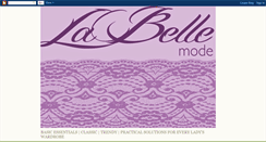 Desktop Screenshot of labellemode-singapore.blogspot.com