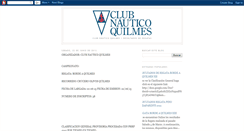 Desktop Screenshot of clubnauticoquilmesresultadosderegatas.blogspot.com