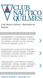 Mobile Screenshot of clubnauticoquilmesresultadosderegatas.blogspot.com