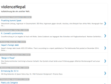 Tablet Screenshot of nepalviolence.blogspot.com