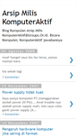 Mobile Screenshot of komputeraktif-perjuangan.blogspot.com