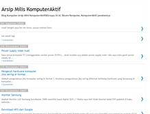 Tablet Screenshot of komputeraktif-perjuangan.blogspot.com