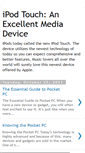 Mobile Screenshot of ipodtouchmediadevice.blogspot.com