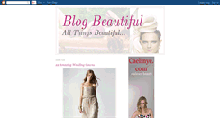 Desktop Screenshot of ablogbeautiful.blogspot.com