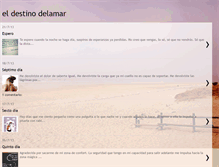 Tablet Screenshot of eldestinodelamar.blogspot.com