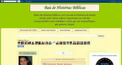 Desktop Screenshot of baudehistoriasbiblicas.blogspot.com