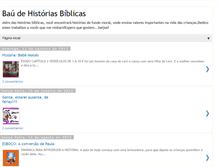 Tablet Screenshot of baudehistoriasbiblicas.blogspot.com