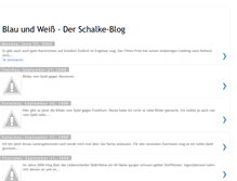 Tablet Screenshot of blau-und-weiss.blogspot.com