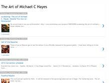 Tablet Screenshot of michaelchayes.blogspot.com