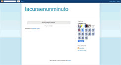 Desktop Screenshot of lacuraenunminuto.blogspot.com