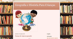 Desktop Screenshot of geografiainfantil.blogspot.com