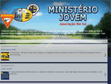 Tablet Screenshot of ministeriojovemars.blogspot.com