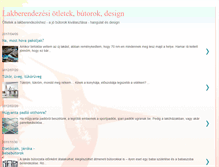 Tablet Screenshot of lakberendezesi-otletek.blogspot.com