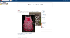 Desktop Screenshot of craftiesweare.blogspot.com