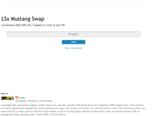 Tablet Screenshot of mustangjames.blogspot.com
