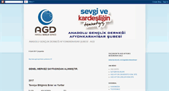 Desktop Screenshot of agd-afyon.blogspot.com