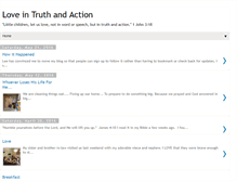 Tablet Screenshot of loveintruthandaction.blogspot.com