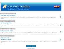 Tablet Screenshot of businessbasicsonline.blogspot.com