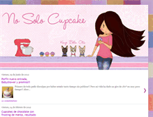 Tablet Screenshot of nosolocupcake.blogspot.com