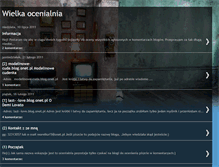 Tablet Screenshot of ocenialna-wielka.blogspot.com