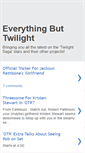 Mobile Screenshot of everythingbuttwilight.blogspot.com