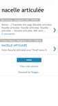 Mobile Screenshot of nacelle-articulee.blogspot.com