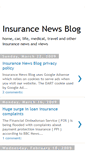 Mobile Screenshot of insurancenewsblog.blogspot.com