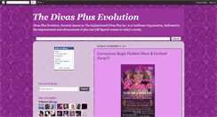 Desktop Screenshot of divasplusevolution.blogspot.com