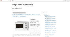 Desktop Screenshot of magicchef-microwaves.blogspot.com