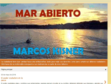 Tablet Screenshot of elmarabierto.blogspot.com