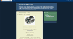 Desktop Screenshot of incrementalencoders.blogspot.com